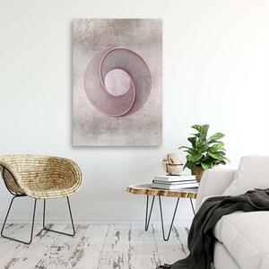 Gario Vászonkép Rózsaszín kör - Andrea Haase Méret: 40 x 60 cm