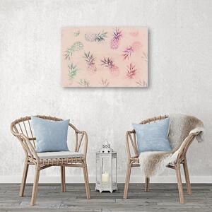 Gario Vászonkép Rózsaszín ananász - Andrea Haase Méret: 60 x 40 cm