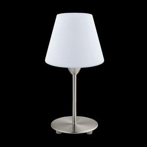 Asztali E14 1x60Wmnikkel/fehérDamasco1