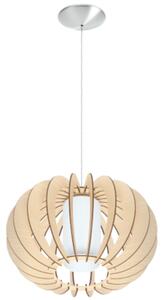 Függ.E27 1x60W 40cm juhar Stellato1