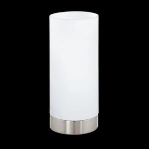 Asztali E27 1x60W mnikkel/fehérDamasco