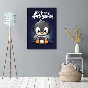 Gario Vászonkép Játszó pingvin - Noemi Fadda Méret: 40 x 60 cm