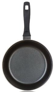 Bankett Zománc serpenyő METALLIC Fekete 24 cm,tapadásmentes felülettel, 24 cm