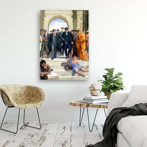 Gario Vászonkép Peaky Blinders, antik kollázs - Norrobey Méret: 40 x 60 cm