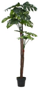 VidaXL zöld, cserepes műkönnyezőpálma 170 cm