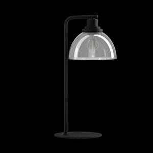 Asztali E27 60W fekete Beleser