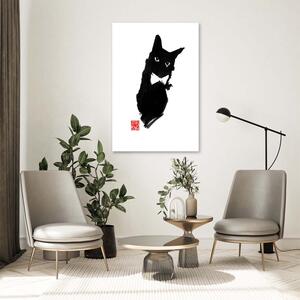 Gario Vászonkép Elegáns macska - Péchane Méret: 40 x 60 cm