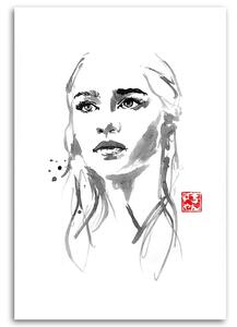 Gario Vászonkép Trónok harca, Daenerys Targaryen - Péchane Méret: 40 x 60 cm