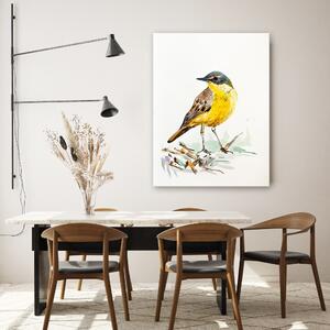 Gario Vászonkép Sárga madár - Dorota Martynska Méret: 40 x 60 cm