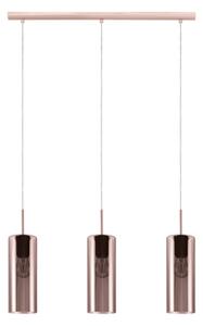 Függ E27 3x15W mnik/átl.réz SELVINO