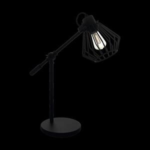 Asztali E27 1x40W fekete Tabillano1
