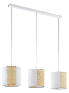 Függeszték E27 3x40W fehér/bézs Arnhem
