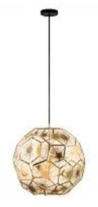 Függ E27 1x60W kr/üv d:20cm Bolsano