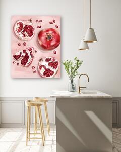 Gario Vászonkép Piros gránátalma gyümölcs - Svetlana Gracheva Méret: 40 x 60 cm