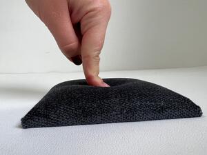 Bézs árnyalatú modern textil falvédő-4 (200x75 cm) Kerma falpanelekből