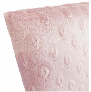 KERMA falpanel 12,5×50 cm minky textil gyermek falburkolat, több színben - Dusty baby pink minkyg4
