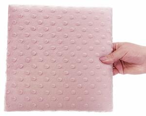 KERMA falpanel 25×25 cm minky textil gyermek falburkolat, több színben - Menta minkyg5