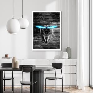 Gario Vászonkép Elektromos zene - Rubiant Méret: 40 x 60 cm