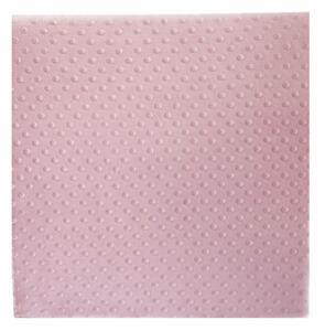 KERMA falpanel 50×50 cm minky textil gyermek falburkolat, több színben - Dusty baby pink minkyg4