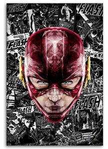 Gario Vászonkép Flash vörös szuperhos arc - Rubiant Méret: 40 x 60 cm