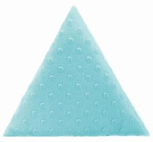 KERMA Triangle-1 falpanel minky textil gyermek falburkolat, több színben - Világoskék minkyvk1