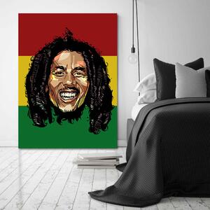 Gario Vászonkép Bob Marley Jamaica - Nikita Abakumov Méret: 40 x 60 cm