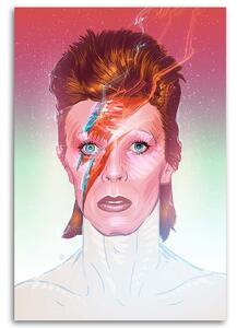 Gario Vászonkép David Bowie színes portré - Nikita Abakumov Méret: 40 x 60 cm