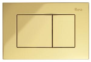 WC öblítő gomb Rea J K011A-Q és Slim 024N Gold