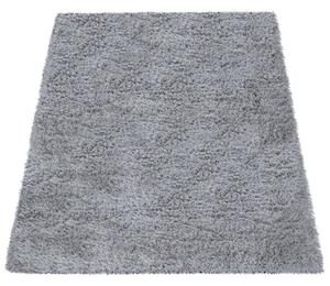 Hochflor szőnyeg Nappali- flokai szürke, modell 20503, 240x340cm