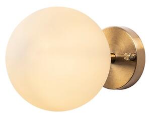 Fehér-bronzszínű fali lámpa ø 15 cm Atmaca – Opviq lights