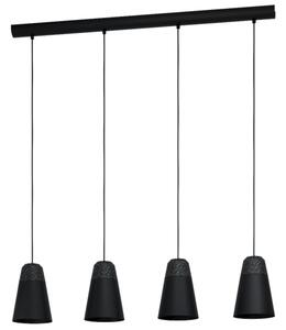 Függeszték E27 4x40Wfk/szürkeCanterras
