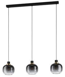 Függeszték E27 3x40Wfek/szürke Oilella