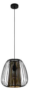 Függeszték E27 1x40Wfek/arany Curasao