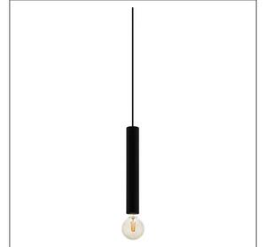 Függ E27 1x40W fekete TB Cortenova