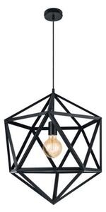 Függeszték E27 60W46cm fekete Embleton