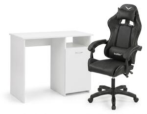 Family One íróasztal szett Raven gamer forgószékkel