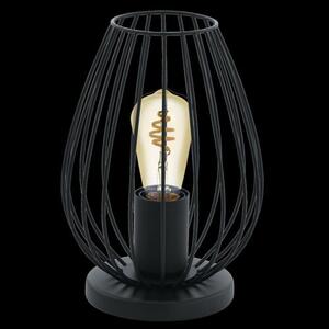 Asztali E27 60W fekete Newtown