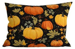 Mikroszálas párnahuzat ORANGE PUMPKINS 50x70 cm, színes kivitel
