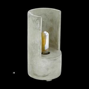 Asztali E27 1x60W 27cm beton Lynton