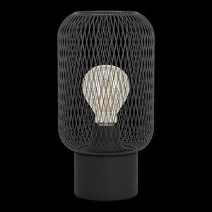 Asztali E27 60W fekete Wrington