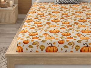 Mikroszálas lepedő AUTUMN PUMPKINS színes 90x200 cm