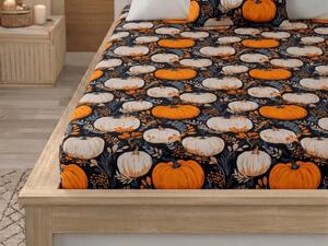 Mikroszálas lepedő MAGIC PUMPKIN színes 90x200 cm