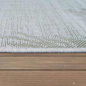 Kültéri-szőnyeg Pálma-dizájn bézs zöld, modell 20537, 120x160cm