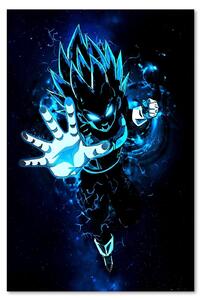 Gario Vászonkép Dragon Ball Vegeta kék - SyanArt Méret: 40 x 60 cm