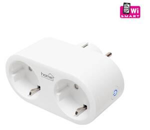 Home NVS 32 PRO SMART elosztó, SMART LIFE alkalmazással távolról vezérelhető, 2 db földelt aljzat gyermekvédelemmel, Wi-Fi 2,4 GHz 802.11 b/g/n