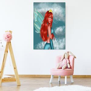 Gario Vászonkép Winx Bloom - Crislainy Reis Silva Méret: 40 x 60 cm