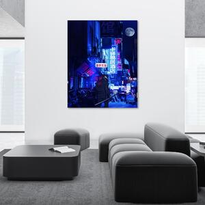 Gario Vászonkép Neon város - Diego Garcia Vega Méret: 40 x 60 cm
