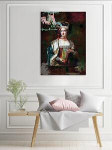 Gario Vászonkép Hölgy egy rugóval a kezében - Jose Luis Guerrero Méret: 40 x 60 cm