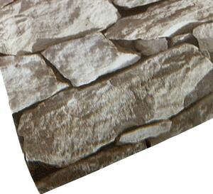 Kőmintás öntapadós tapéta barna 45 cm x 3 m SJH1086-3