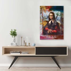 Gario Vászonkép Mona Lisa gitárral - Jose Luis Guerrero Méret: 40 x 60 cm